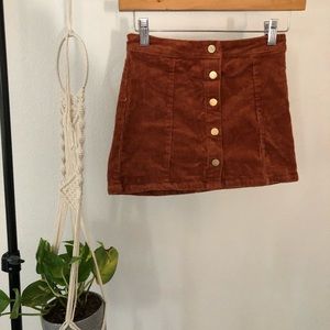 Button up skirt